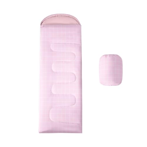 Feelyou Grid Kids Bolsa de Dormir 50-77°F 3 Estaciones para Clima Cálido y Frío, Bolsa Portátil para Camping, Senderismo, Exterior e Interior miniatura 1