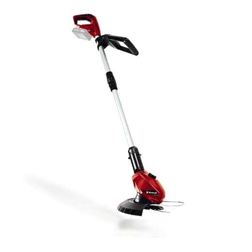 Einhell Sladdlös grästrimmer GE-CT 18 Li-Solo Power X-Change (Li-Ion, 18 V, 24 cm skärbredd, 8500 min-1, roterbart och vippbart motorhuvud, Flowerguard, utan batteri och laddare)