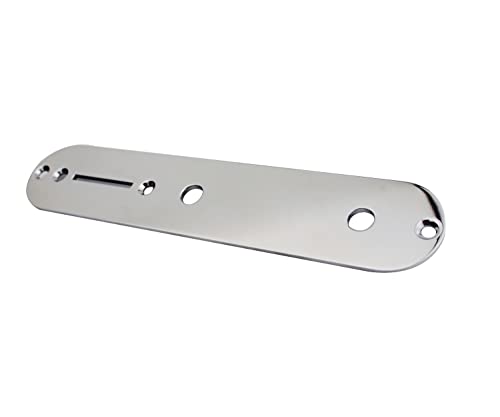 Plaque de contrôle de guitare Guyker titane chromé pour guitare électrique Tele TL
