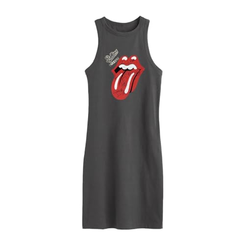 Vestido The Rolling Stones sin mangas para lucir un look urbano y festivalero