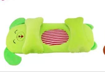 Crispy toys Infant Baby Pillow Soft Plush Cushion Material New Born Baby Cute Cartoon Shape Positioner Shaping Adujustable - 0-12 Months (Green) (B09N1PPNQ5) Amazon Price History, Amazon Price Tracker