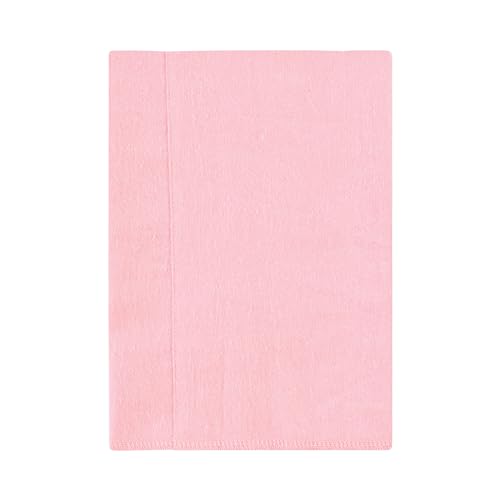 Image of Hudson Baby Unisex Baby Cotton Poly Flannel Burp Cloths, Pink Blue Pretty Floral 4 Pack, One Size