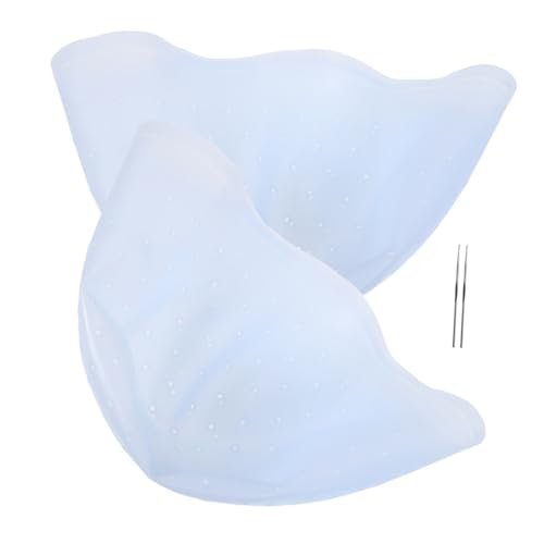 DEARMAMY 2juegos Gorros para Mechas de Silicona Reutilizable Kit para Teñir el Cabello Gorro de Silicona para Escarchado para Uso Salón y Casa