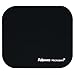 Produktbild Fellowes Microban antibakteriell rechteckig Mauspad schwarz