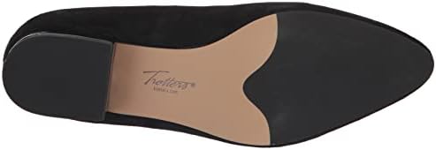 Trotters Women's Jewel Ballet Flat, Black Suede, 7.5 | Image 3