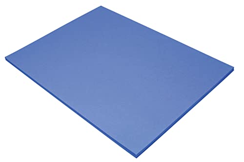 Papier de construction Pacon Tru-Ray bleu anti déchirure pour découpage facile