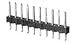Headers & Wire Housings 1X06 POS VERT AU (5 pieces)