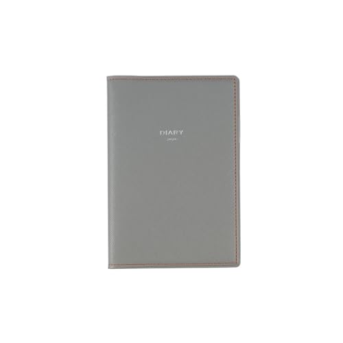 【デルフォニックス手帳 2026年版／2026年1月始まり】A6 マンスリー キトリ（グレー）のサムネイル