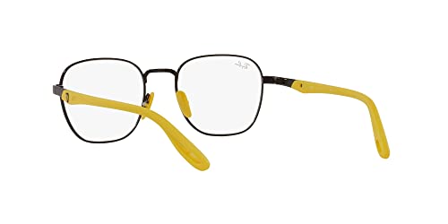Image of Ray-Ban unisex-adult Rx6484m Scuderia Ferrari Collection Square Prescription Eyewear Frames