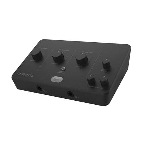 Creative Live! Audio A3 USB Audio Interface with High-Resolution Recording and Playback up to 24-bit...