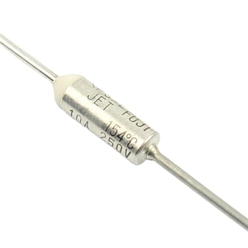 Fusible thermique 154C 10A S154J coupure axiale de sécurité 250V