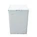 HYE Chest Freezer - 96L Freezer, Quiet 42 dB Operation, Mechanical Temperature Control, Freestanding Design, White, Suitable For Garages & Outbuildings - RF01CF96W24