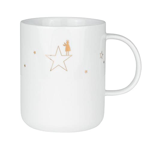 Räder [A] [W1025] Wintergenuss Tasse Engelchen D.8cm, H.10cm