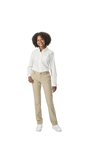 French Toast Women's Long Sleeve Oxford Blouse3