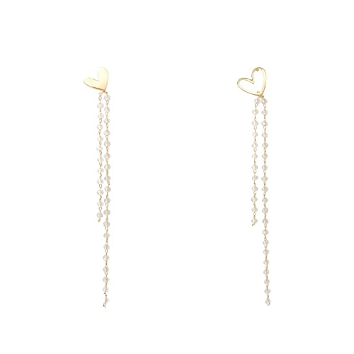 Boucles d'oreilles de Noël pendantes cristal asymétrique cadeau femme