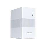 VulTech VCO-M1759-B Case PC Micro-ATX in Acciaio SPCC, USB-C, USB 3.0 e USB 2.0, Ventola 120 mm Inclusa, Supporto GPU 270 mm, Senza Alimentatore, Bianco