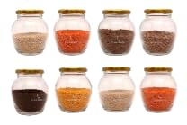 See full amazon price history chart for LIMBAKSHIT Pack of 8 Matka Shape Glass Jar and Container (400 ml) with Rust Proof Air Tight Lid LIMBAKSHIT Pack of 8 Matka Shape Glass Jar and Container (400 ml) with Rust Proof Air Tight Lid (B08GQ61RP6) Amazon Price History, Amazon Price Tracker