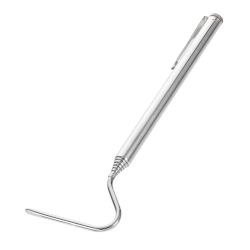 ORFOFE Tragbares Schlangenfang Satz Einziehbarer Reptilienhaken Edelstahl Faltbar Für Outdoor Reptilienhalter Und Schlangenfänger