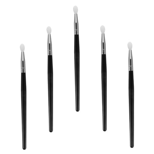 NULYLU Essential Makeup Brush Set 5pcs Silicone Lip Mask Brush Lipstick Eye Shadow Concealer