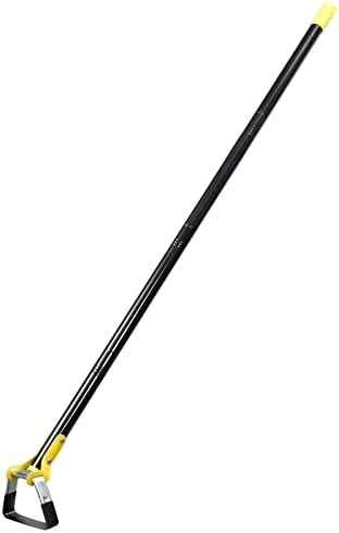 PoPoHoser Hoe Garden Tool, Heavy Duty Stirrup Garden Hoe for Weeding Long Handle 54 Inch - Hula Hoe Gardening Tool Action Hoe Weeder for Gardening Tools