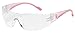 Bouton Optical Clear Safety Glasses, Scratch-Resistant, Rimless