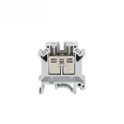 Conector eléctrico carril DIN UIK-16 con fijación estable por tornillo