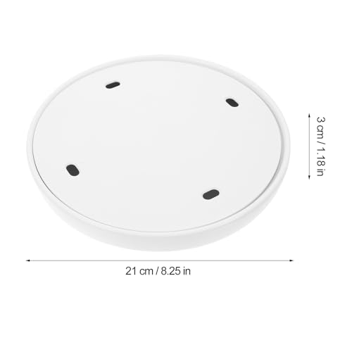 Plato melamina blanco 8.5 pulg para sushi miniatura 2
