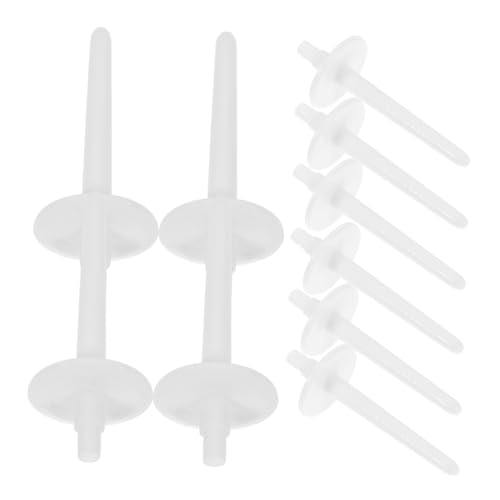 Uonlytech 1 Juego Poste De Hilo De Máquina De Coser Soporte De Hilo Para Máquina De Coser Soporte De Hilo De Coser Bobinas De La Máquina De Coser Titular De Hilo 10 Piezas