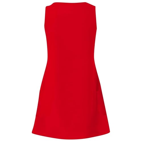 Robe débardeur ample à col en V fluide et légère avec poches été - 3