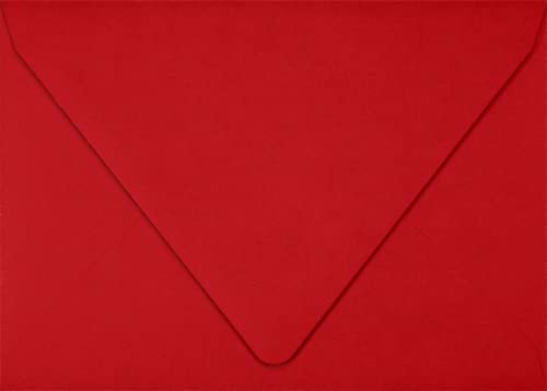 Enveloppes invitation A1 LUXPaper en papier épais rouge de création