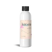 Pure Oleic Acid Cosmetic Grade - 4 Oz / 118 mL - Organic Oleic Acid - Emulsifying Agent for Hair Care Products - Skin Care & Cosmetic Formulations & Soap Making - Lab Chemicals by Talsen Chemicals