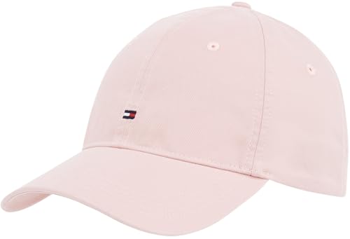 Tommy Hilfiger Gorra Mujer Essential Flag Soft de algodón, Rosa (Foggy Pink), Talla Única