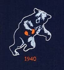 RICO Chicago Football Bears Established 1920 - Classic Logos through the years Wool Heritage Dynasty Banner 22 x 14