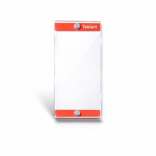 Image of Magnetic Card Holder for Car Windshield Glass, Sticker,Magnetic Lock,Transparent-Long Lasting