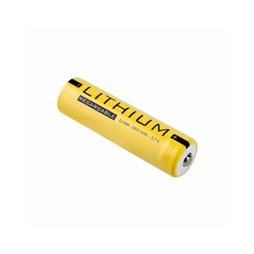 Batería Recargable 18650 de 2400 mAh, Alta Capacidad, Ideal para linternas, vaporizadores y Dispositivos electrónicos portátiles. Batería Recargable 18650 de 2400 mAh, Alta Capacidad, Ideal para linternas, vaporizadores y Dispositivos electrónicos portátiles.