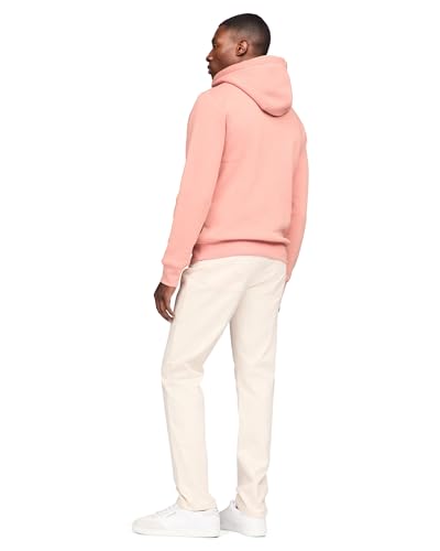 Image of Tommy Hilfiger Men's Medium Weight Fleece Hoodie Sweatshirt With Embroidered Logo, Also Available in Big & Tall
