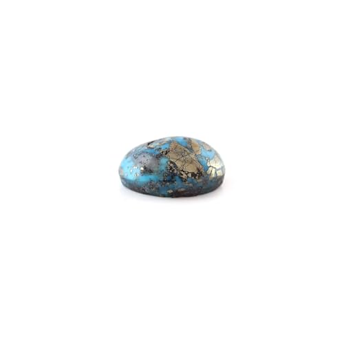 Turquoise afghane authentique cabochon ovale pour bijou porteur d'histoire