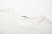KLIEGOU Mens 100% Cotton Hipster Hip Hop Longline Crewneck T-Shirt White XL(66)