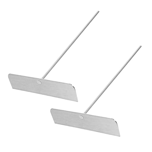 NAMOARLY 1 Pancake Rake Crepe Spreader Stainless Steel for Versatile Usage on Electric Flat Griddles