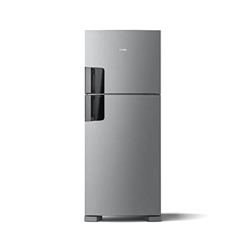 Refrigerador 410L 2 Portas Frost Free 220 Volts, Inox, Consul