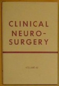 Paperback clinical_neurosurgery_vol._42-proceedings_of_the_congress_of_neurological Book