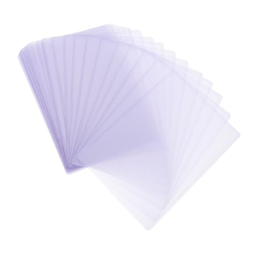 Pochettes rigides en plastique pour cartes photo format B6 et rangement baseball