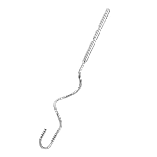 Alipis Cabezal De Agitación Accesorios De Batidores Accesorio Para Batir Piezas y Accesorios Para Batidoras De Mano. De Mezclador Eléctrico Acero Inoxidable Silver