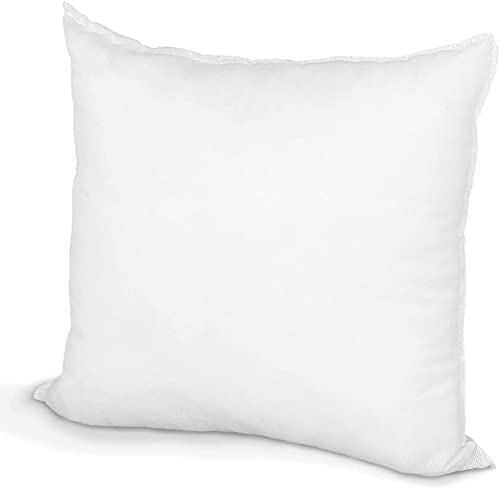 Hometex Throw Pillow Insert 21" x 21" Polyester Filled Standard Cover