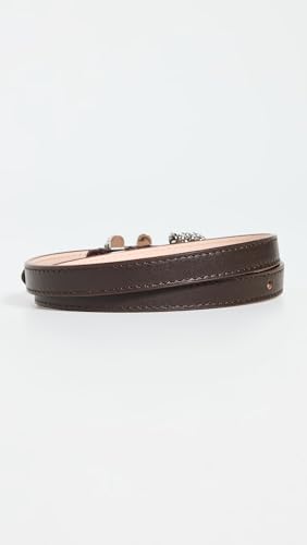BY FAR Women's Kat Tabac Nappa Leather Belt3