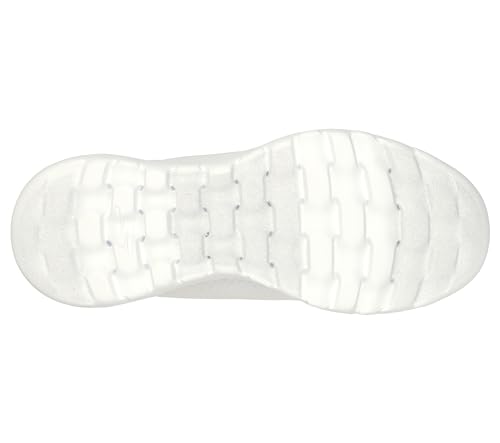 Image of Skechers Women's Go Walk Joy Ecstatic Sneaker | Air-Cooled Goga Mat Insole, 5GEN Cushioned Midsole, Machine Washable, Vegan, Elastic Bungee Laces
