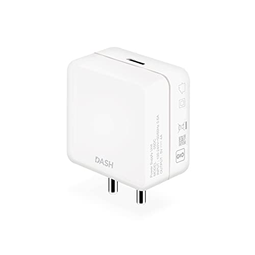 Image of 18W Type-C Charger for HTC U19e Original QC Type C High Speed Fast Turbo Charge QC 3.0 Smart SinglePort with 1m Type-C Charging & Sync Cable (White, Dash, SE.AS4)