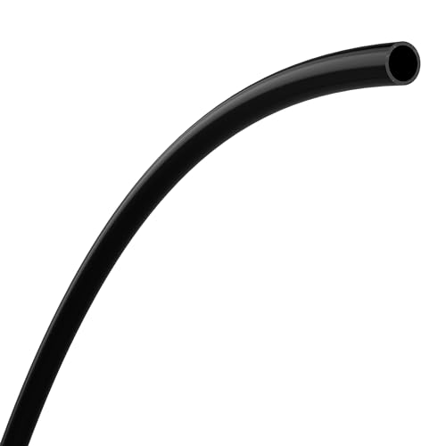 Alpine Corporation PVC-Schlauch mit 3/8 Zoll Innendurchmesser für Teiche und Springbrunnen, 300 m, Schwarz