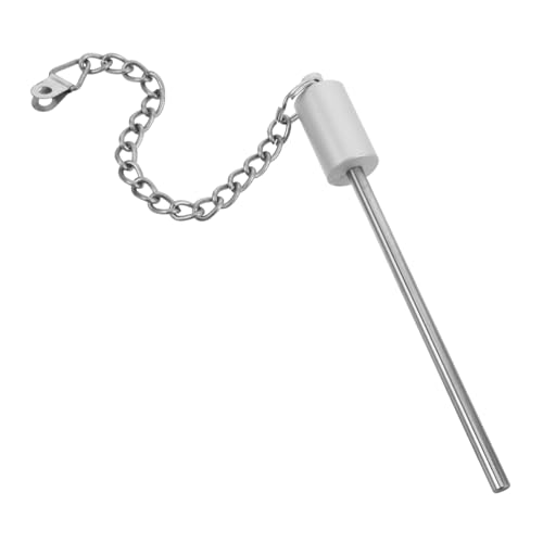 Hemobllo Goupille de Parasol avec Chaînette de Fixation Pince pour Parasol de Terrasse Jardin Extérieur de Rechange pour Stabilisation