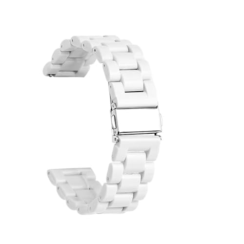 [VFuł] IK X XEHb`WCg MoonSwatch ƌ݊̂Xgbv JtȎNCbN[Xvoh up t@Cu I[VY Y fB[X 20mm 22mm ƌ݊(White,20mm)